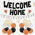 TONIFUL 16Inch Black Welcome Home Balloons Banner, Housewarming Party Decor | by TONIFUL
