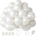 Pearl White Balloons 55 Pcs Inch White Latex Balloon Arch Kit Garland by Searchbyoccasioncolorsize