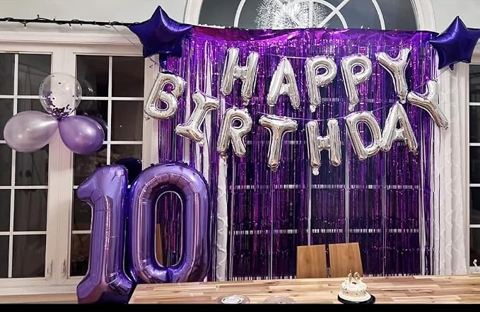 10 Balloon Numbers 40Inch for 10th Year Old Birthday Decorations, Inflation - Image 2