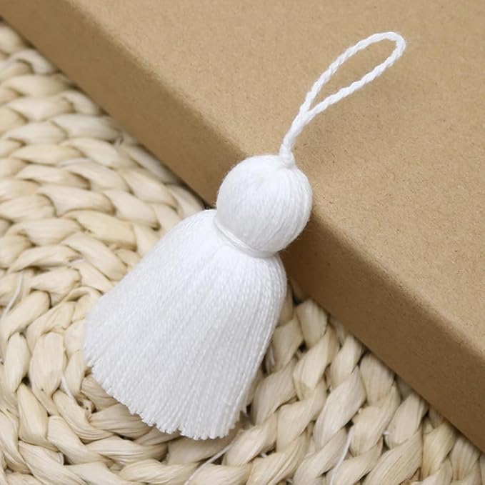 Big Size 4 PCS Tassels for Crafts, Handmade Hanging for Pillow Decor, Blanket - Image 2