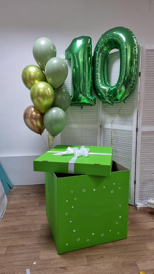 Numbers 50 Balloon 40Inch Blue Balloons - Image 3