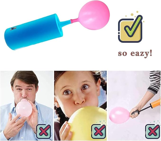 Balloon Pump Electric Air Pump for Balloons Portable Balloon Inflators Blower - Image 6