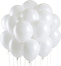 LOLStar White Balloons, 12 inch, Latex Round | Birthday, Engagement, Baby Shower by LOLSTAR