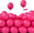 PartyWoo Hot Pink Balloons 100pcs Magenta Fuchsia Color 5 Inch | Balloons by PartyWoo