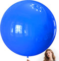 Dark Blue Balloons 9pcs 36 Inch Extra Large Big Jumbo Giant Matte Navy Blue by Kawkalsh