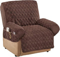 Collections Etc Diamond-Shape Quilted Stretch Recliner Cover by CollectionsEtc