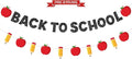 Back to School Decorations, Pre-Strung Back to School banner by Wakeys