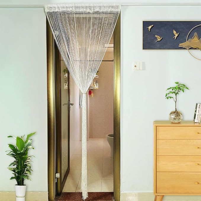 Home Decor Sequin Curtain for Doorway, Door String Curtains, 39x79 inch Hanging - Image 3
