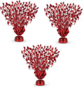 PMU 3 Pcs Red Graduation Balloon Weights by PMU