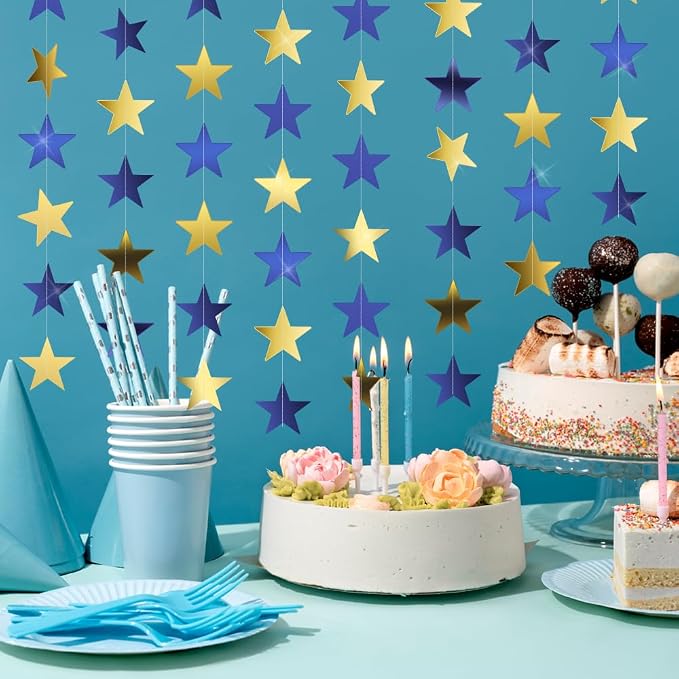 Star Garland Banner, Baby Shower, Christmas Party Decorations - Image 4