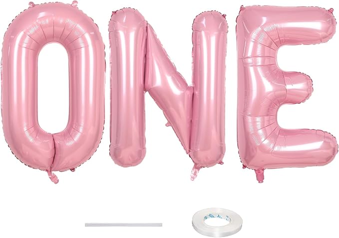 40 Inch Pastel Pink ONE Balloon by Lingqiang