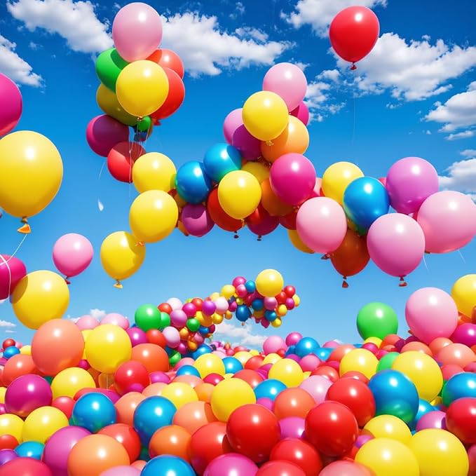 1500 Pack Balloons 15 Kinds Colors 12 inch Rainbow Latex Party Balloon Bulk - Image 6