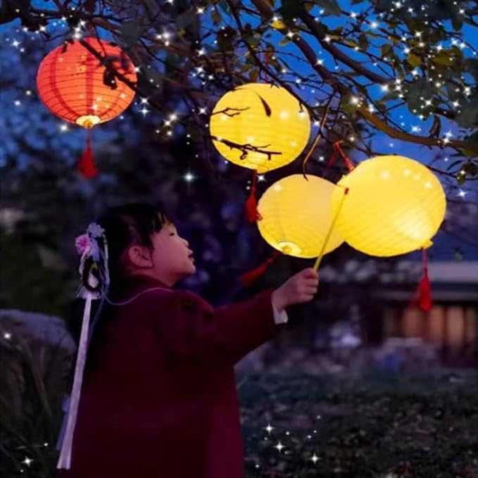 12Pcs Chinese Lunar New Year Decorations 2026 Chinese Paper Lanterns Decorative - Image 8