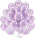 PartyWoo 50pcs Pearl Light Purple Balloons, by PartyWoo