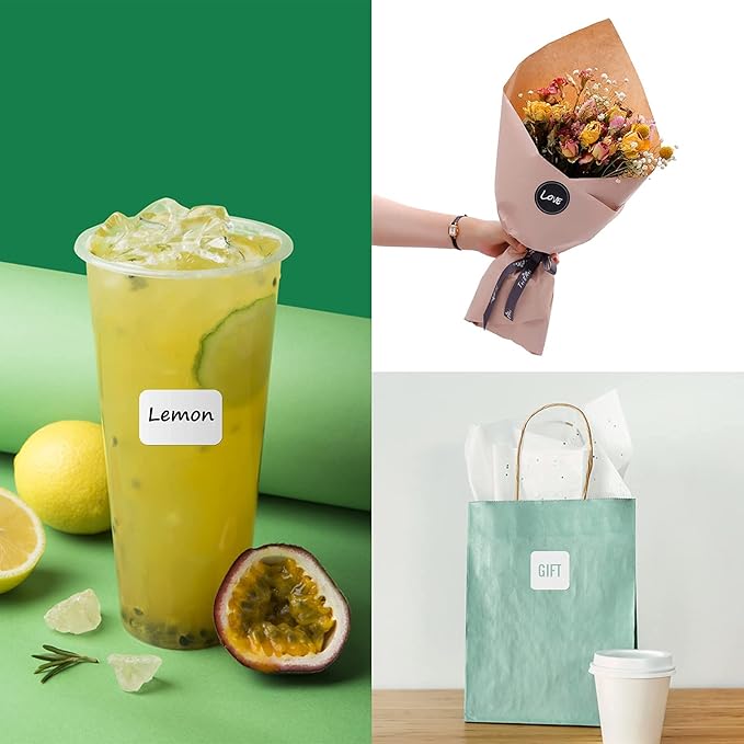 Custom Stickers Personalized Labels - Customized Stickers with Any Design Image Logo Text,Custom Thank You Label Stickers,Custom Stickers for Business Logo,100 Labels (Scalloped,2"x2")