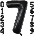 Number Balloons Black Party Balloon by United-UnicornsParty
