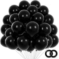 Black Balloons 110Pcs, 5 Inch Small Black Latex Party Balloons, Mini Thick by KUULBELAballoons