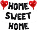 TONIFUL 16 Inch Black HOME SWEET HOME Letter Balloon Decor by TONIFUL