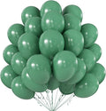 10 Inch Retro Bean Green Balloons by KALOR