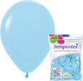 Sempertex Round Pastel Matte Blue Balloons, 11 Inch, Graduation, Baby Shower by Sempertex