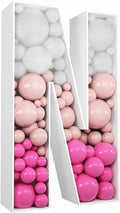 3FT Tall Mosaic Balloon Frame Letters Big Marquee Light Up Letters DIY Kit by JW+Passion+-+Premium+Quality%2C+Made+With+Passion