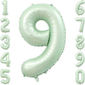 Olive Green Number 9 Balloon 40 Inch, Photo Prop by Unknown