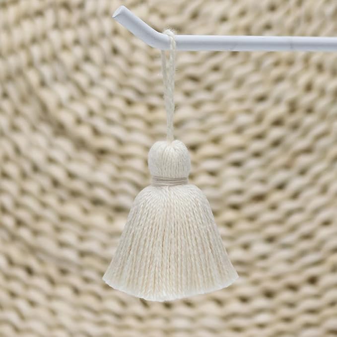 Big Size 4 PCS Tassels for Crafts, Handmade Hanging for Pillow Decor, Blanket - Image 3