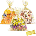 COQOFA 10"X 13" Gift Wrap Cellophane Treat Bags by COQOFA