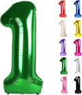 Green Number 1 Balloon 40 Inch by IWERP