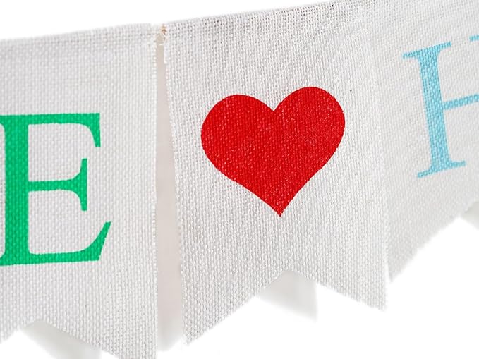 Burlap Welcome Home Decoration - Image 2