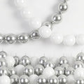 White and Silver Linking Balloons by Govpy