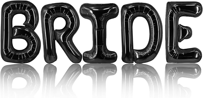 Bride Balloons 40 Inch Bachelorette Balloons Wedding Balloon Letter Balloon by Unknown