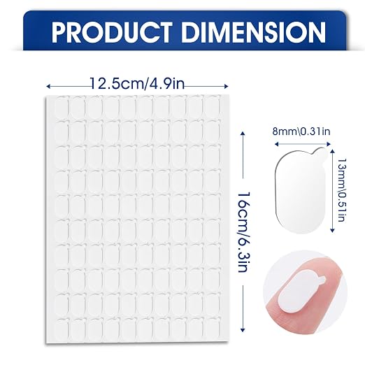 AROIC 1000 Pcs Double Sided Sticky Dots, Strong Adhesive Gel Double Sided Tape - Image 2