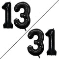Number 13 Balloons for 13th Birthday Sweet 13 Party Decorations, 42 Inch Jumbo by GOER