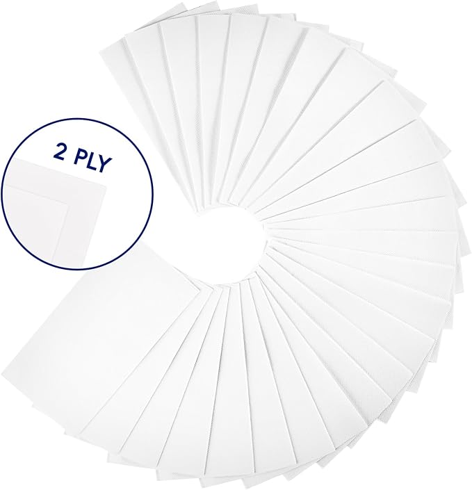 400 Pack Disposable Paper Napkins, Soft Bathroom Napkins Guest Disposable - Image 3