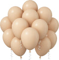 Jobkoo Nude Balloons, 12 Inch 30 Pcs Beige Balloon Retro Apricot Neutral Latex by Jobkoo