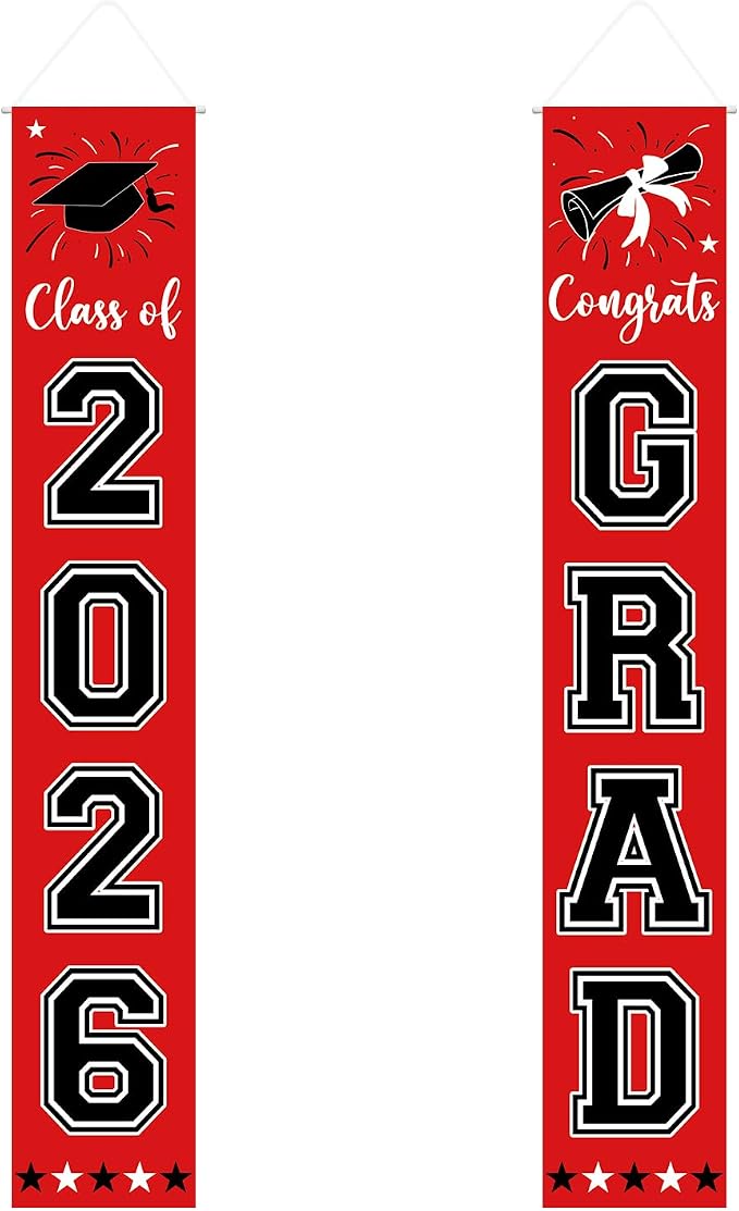 Graduation Decorations Class of 2026 Hanging Grad Banner, Graduation - Image 6