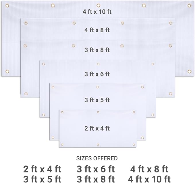GotPrint Custom 3 ft x 5 ft Matte Vinyl Banner | Personalized - Image 3
