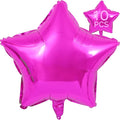 Hot Pink Star Balloons 18 Inch by VHUWE