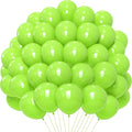 Lime Green Christmas Balloons by PatiCool
