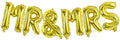 TONIFUL Mr&Mrs Letter Balloons by TONIFUL