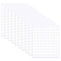 1000pcs 0.39 Inch Double Sided Sticky Dots, Mini Clear Glue Adhesive Dots by Juasky