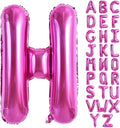 TONIFUL 40 Inch Large Rose Red Letter H Balloons by TONIFUL