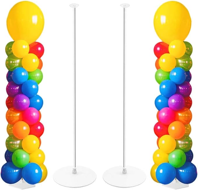 Tamodan Adjustable balloon column kit set of 2, 78 Inch balloon tower Reusable by Tamodan+for+better