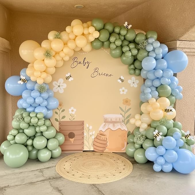 184Pcs Classic Cartoon Balloon Garland Arch Kit - Image 4
