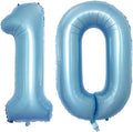 Number 10 Balloons for 10th Birthday Party Decorations, 42 Inch Jumbo Foil by GOER