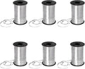 PMU 3000 Yards x 3/16in Silver Crimped Curling Ribbon String by PMU