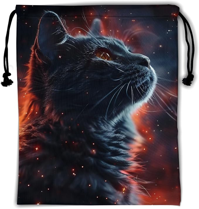 Giwawa Black Cat Gymnastics Grip Bag Stars Grip Bags by Giwawa