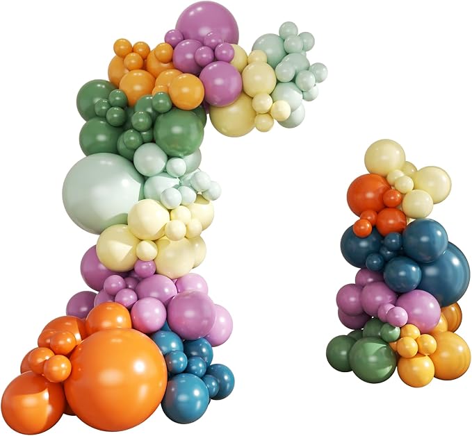 Rainbow Balloon Arch Kit for Whimsical Baby Shower Birthday Decorations | - Image 8