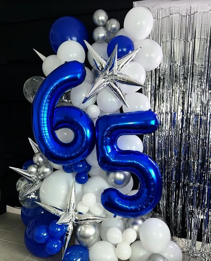 Night Blue Number 9 Balloon 40 inch, 9th Birthday Party Balloons Decorations | - Image 6